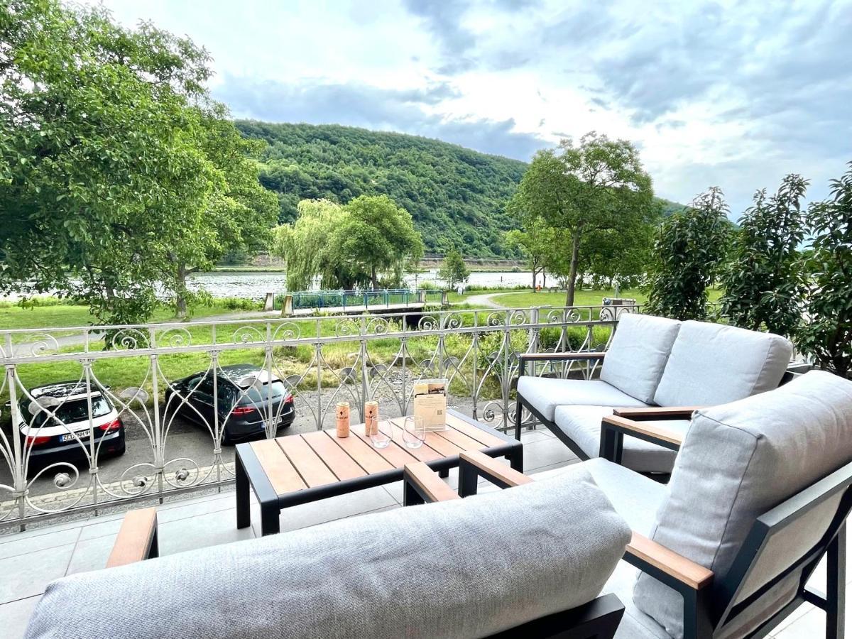Direct Moselle View 200M² 4 Sz 10Pers Terrace Lägenhet Sankt Aldegund Exteriör bild